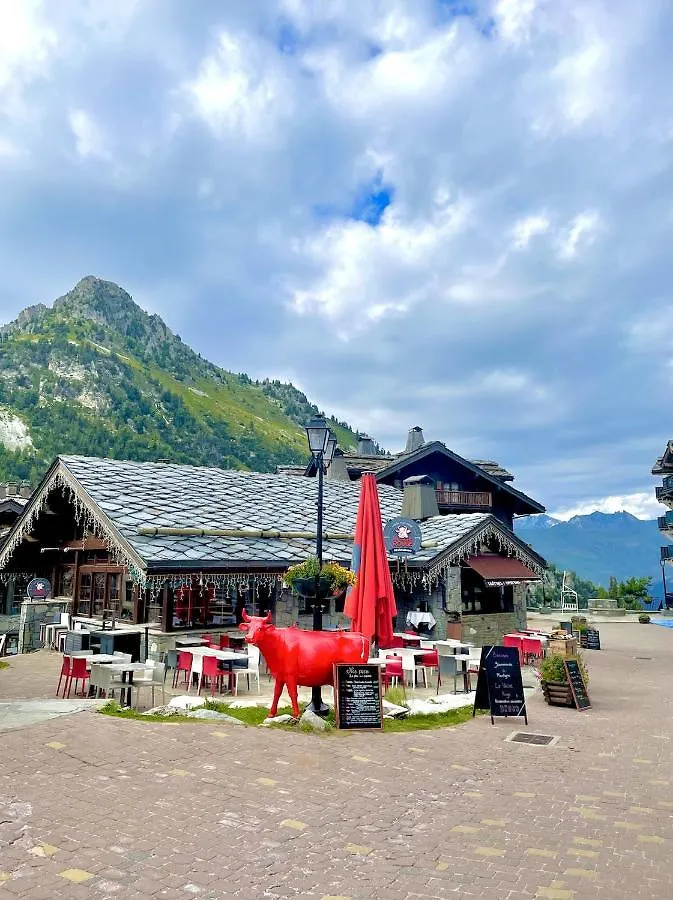 Arc 1950 - Appartement 10 Personnes Duplex Cheminee - Ski Aux Pieds - Sauna, Hammam, Jacuzzi Les Arcs  France